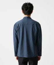MKCJC31090 MK MICHEL KLEIN HOMME(MKミッシェルクランオム) 【長袖/軽羽織り】スイングメッシュカーディガン ネイビー