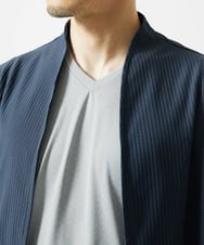 MKCJC31090 MK MICHEL KLEIN HOMME(MKミッシェルクランオム) 【長袖/軽羽織り】スイングメッシュカーディガン ネイビー
