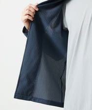 MKCJC31090 MK MICHEL KLEIN HOMME(MKミッシェルクランオム) 【長袖/軽羽織り】スイングメッシュカーディガン ネイビー