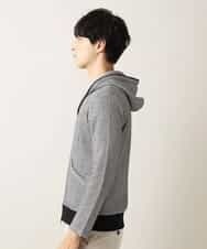 MKCJL06100 MK MICHEL KLEIN HOMME(MKミッシェルクランオム) パーカー／メッシュメランジラッセル グレー