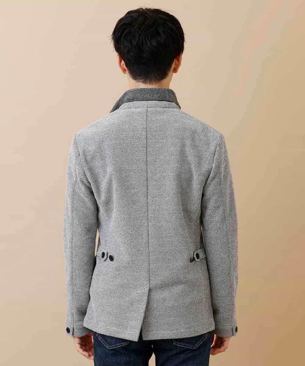 MKDAM55170 MK MICHEL KLEIN HOMME(MKミッシェルクランオム) ジャケット／ハチスバックキモウ グレー