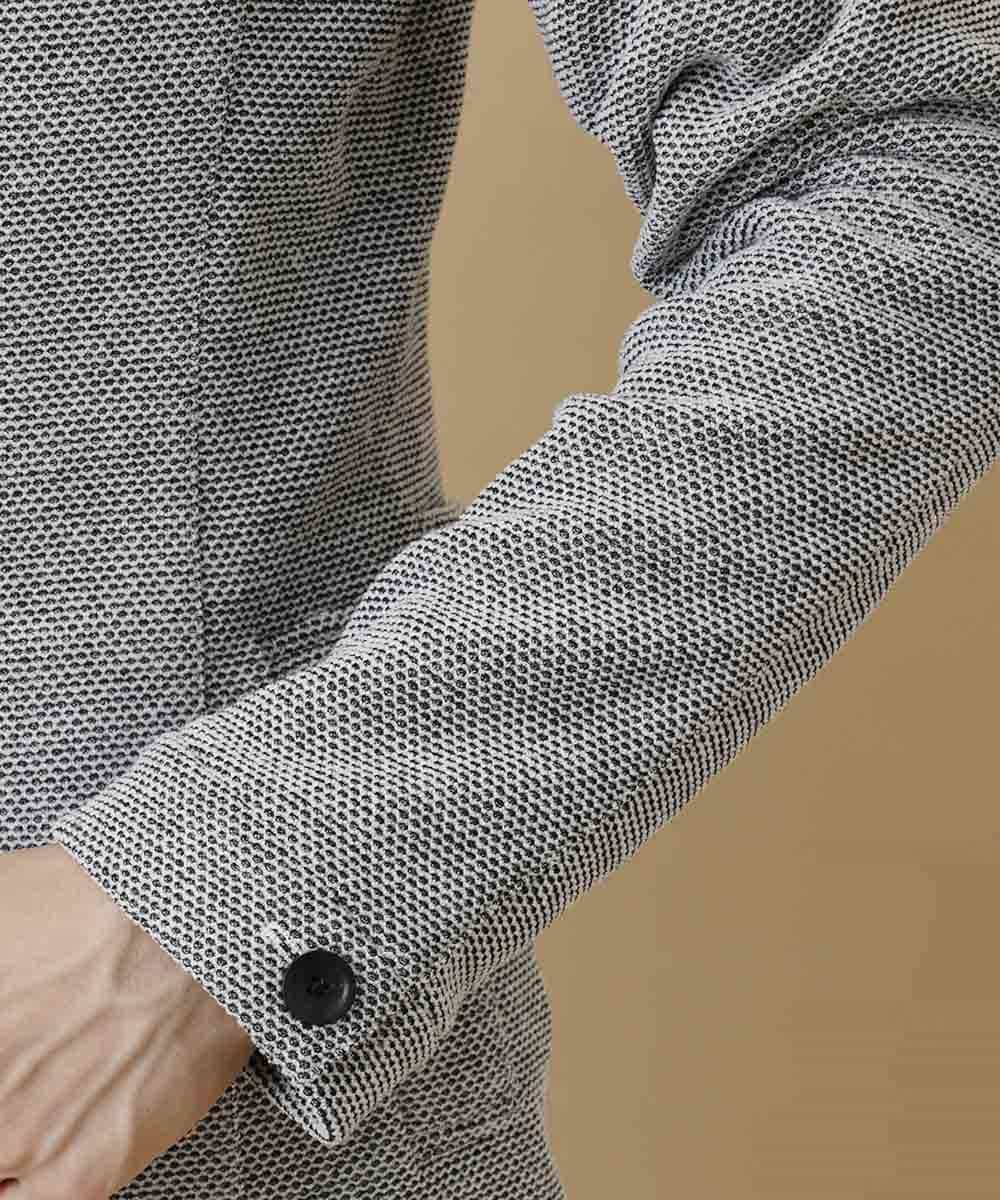 MKDAM55170 MK MICHEL KLEIN HOMME(MKミッシェルクランオム) ジャケット／ハチスバックキモウ グレー