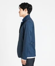 MKDDV56230 MK MICHEL KLEIN HOMME(MKミッシェルクランオム) 【LLのみ/残りわずか/ストレッチ】コンバーチブルジャケット / TEC EASY  ブルー(55)