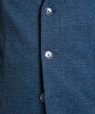MKDDV56230 MK MICHEL KLEIN HOMME(MKミッシェルクランオム) 【LLのみ/残りわずか/ストレッチ】コンバーチブルジャケット / TEC EASY  ブルー(55)