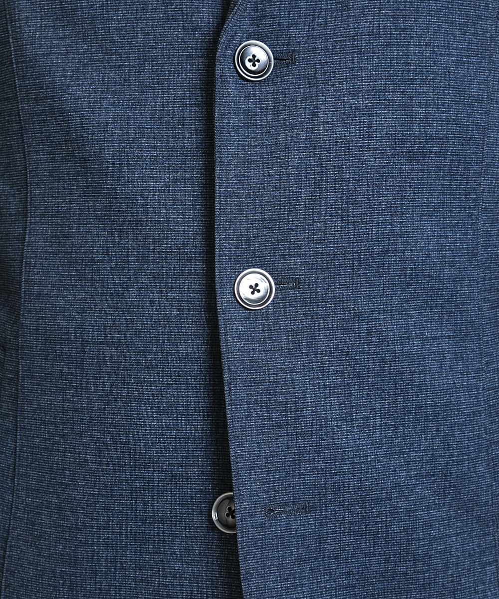 MKDDV56230 MK MICHEL KLEIN HOMME(MKミッシェルクランオム) 【LLのみ/残りわずか/ストレッチ】コンバーチブルジャケット / TEC EASY  ブルー(55)
