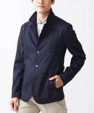 MKDDV56230 MK MICHEL KLEIN HOMME(MKミッシェルクランオム) 【LLのみ/残りわずか/ストレッチ】コンバーチブルジャケット / TEC EASY  ネイビー(57)