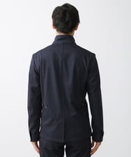 MKDDV56230 MK MICHEL KLEIN HOMME(MKミッシェルクランオム) 【LLのみ/残りわずか/ストレッチ】コンバーチブルジャケット / TEC EASY  ネイビー(57)