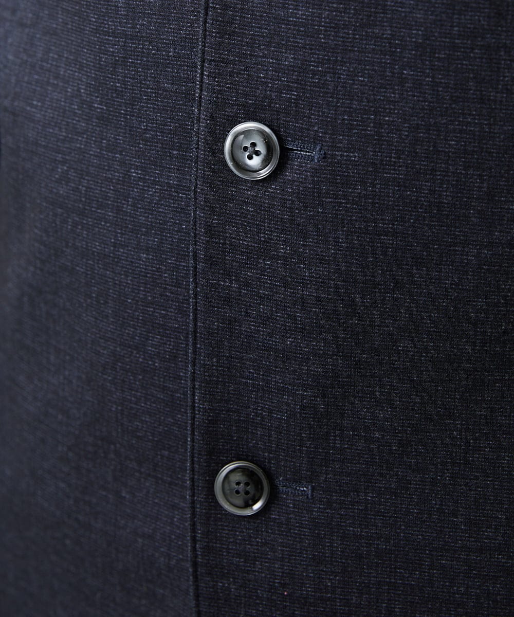 MKDDV56230 MK MICHEL KLEIN HOMME(MKミッシェルクランオム) 【LLのみ/残りわずか/ストレッチ】コンバーチブルジャケット / TEC EASY  ネイビー(57)