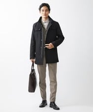 MKDDV56230 MK MICHEL KLEIN HOMME(MKミッシェルクランオム) 【LLのみ/残りわずか/ストレッチ】コンバーチブルジャケット / TEC EASY  ベージュ(83)