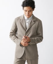 MKDDV56230 MK MICHEL KLEIN HOMME(MKミッシェルクランオム) 【LLのみ/残りわずか/ストレッチ】コンバーチブルジャケット / TEC EASY  ベージュ(83)