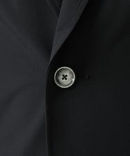 MKDGA51150 MK MICHEL KLEIN HOMME(MKミッシェルクランオム) 【セットアップ対応】七分袖ジャケット / ニュートラルストレッチ ブラック