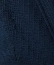 MKDGC32130 MK MICHEL KLEIN HOMME(MKミッシェルクランオム) 【洗える・７分袖】サッカージャージ ジャーディガン  ネイビー