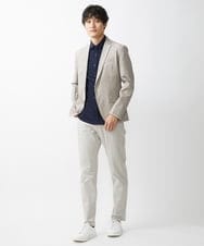 MKDGV65230 MK MICHEL KLEIN HOMME(MKミッシェルクランオム) 【残りわずか】クールドッツジャケット ベージュ