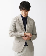 MKDGV65230 MK MICHEL KLEIN HOMME(MKミッシェルクランオム) 【残りわずか】クールドッツジャケット ベージュ