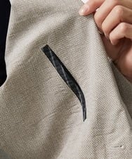 MKDGV65230 MK MICHEL KLEIN HOMME(MKミッシェルクランオム) 【残りわずか】クールドッツジャケット ベージュ