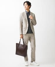 MKDGV65230 MK MICHEL KLEIN HOMME(MKミッシェルクランオム) 【残りわずか】クールドッツジャケット ベージュ