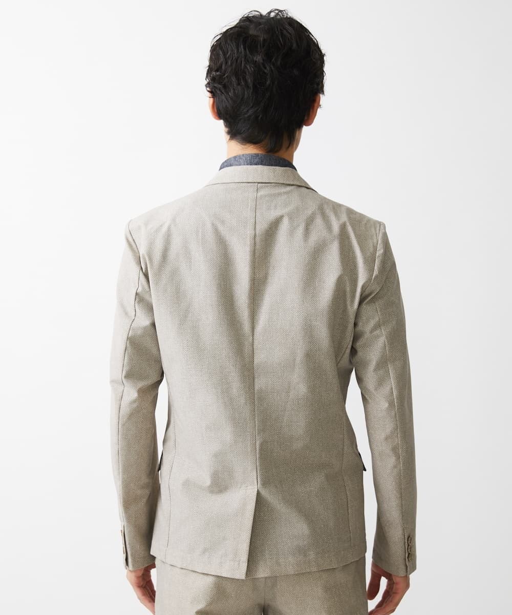 MKDGV65230 MK MICHEL KLEIN HOMME(MKミッシェルクランオム) 【残りわずか】クールドッツジャケット ベージュ
