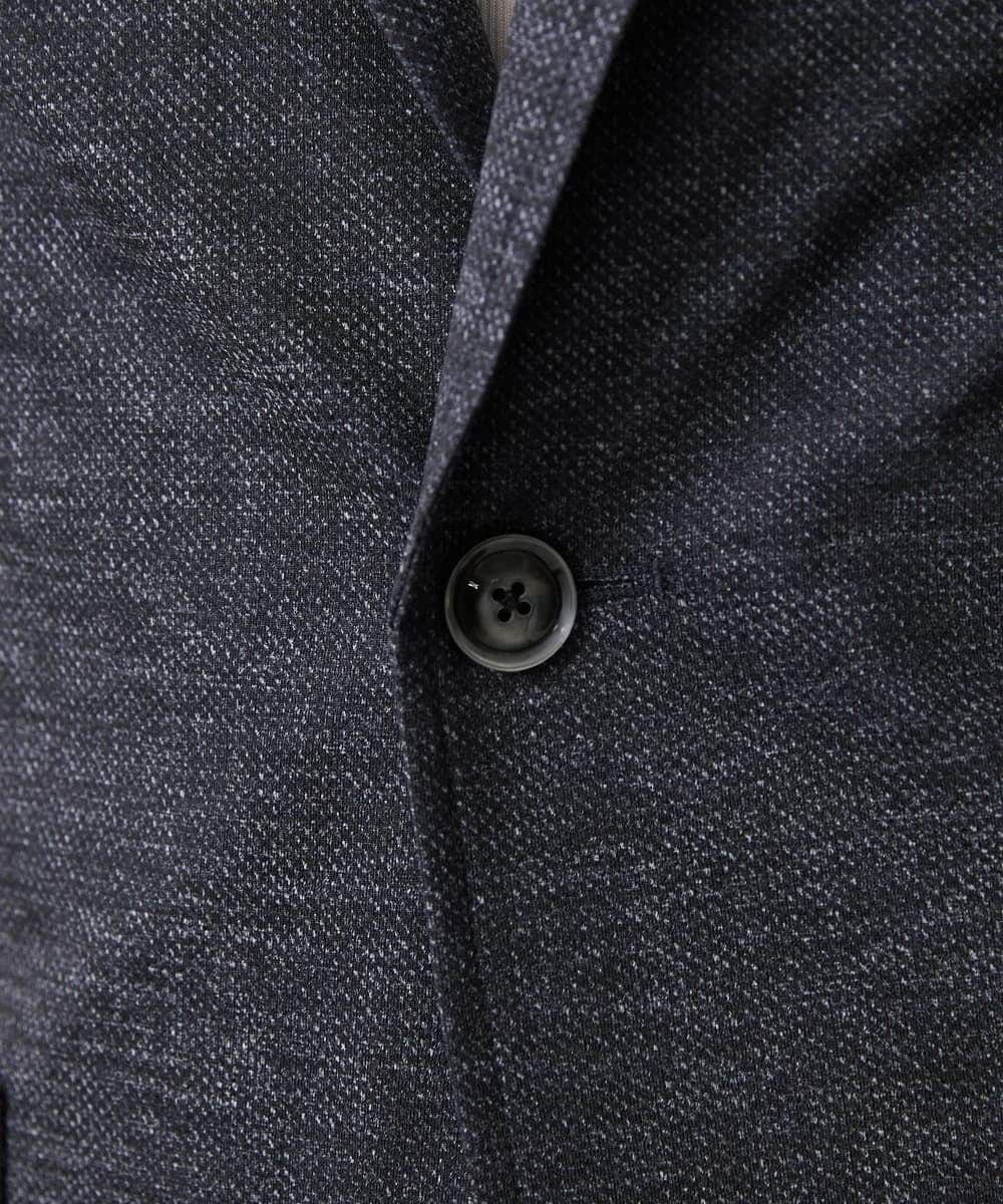 MKDHV68210 MK MICHEL KLEIN HOMME(MKミッシェルクランオム) 【色・サイズ残りわずか】【洗える】テーラード７分袖ジャケット ネイビー