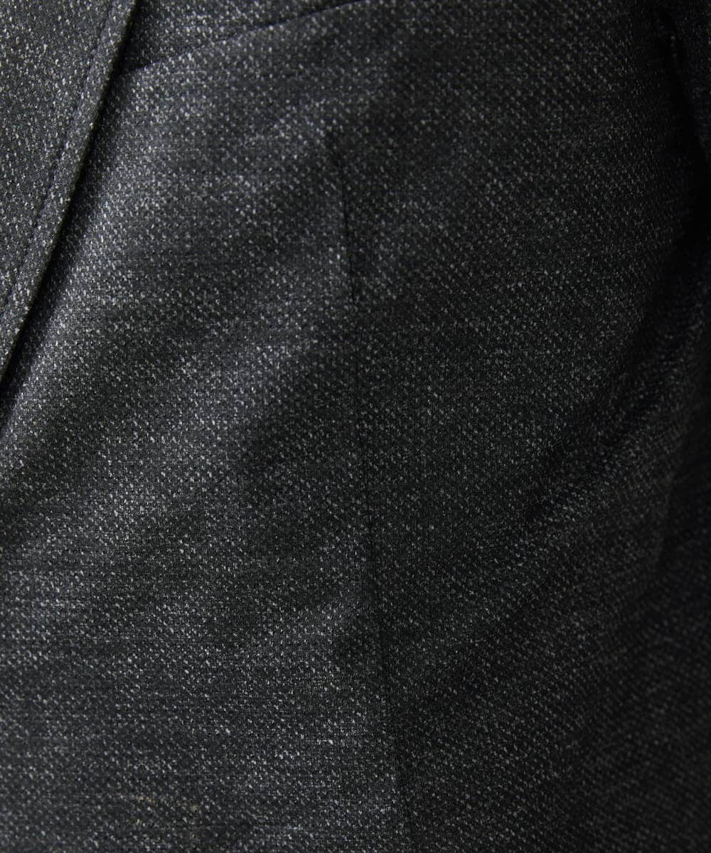 MKDHV68210 MK MICHEL KLEIN HOMME(MKミッシェルクランオム) 【色・サイズ残りわずか】【洗える】テーラード７分袖ジャケット ダークグレー