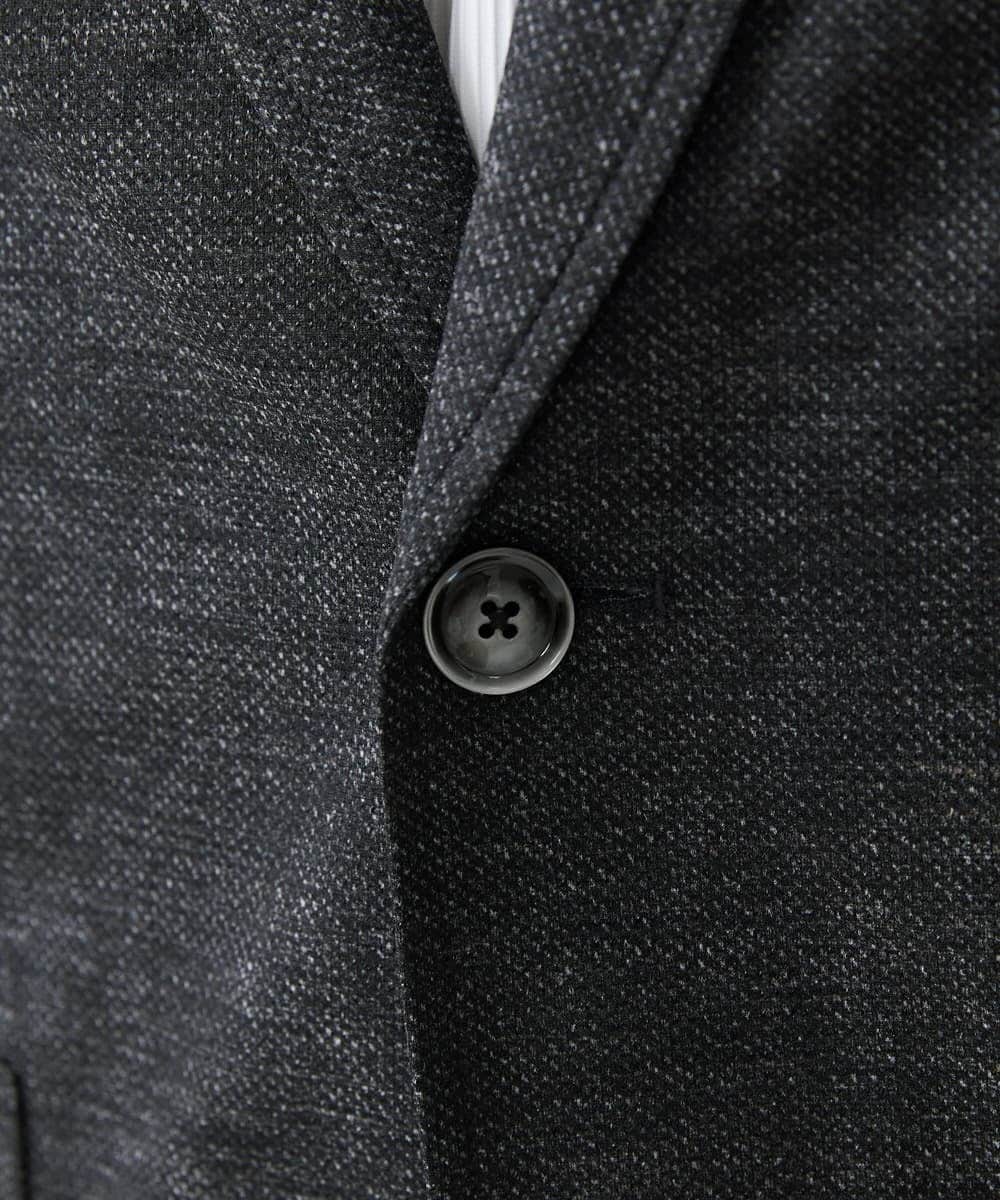 MKDHV68210 MK MICHEL KLEIN HOMME(MKミッシェルクランオム) 【色・サイズ残りわずか】【洗える】テーラード７分袖ジャケット ダークグレー