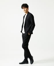 MKDJC03090 MK MICHEL KLEIN HOMME(MKミッシェルクランオム) 【洗える/ストレッチ】クラフトヨウリュウジャケット ブラック