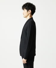 MKDJC03090 MK MICHEL KLEIN HOMME(MKミッシェルクランオム) 【洗える/ストレッチ】クラフトヨウリュウジャケット ブラック