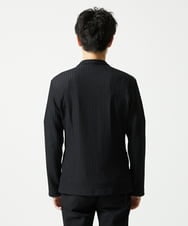 MKDJC03090 MK MICHEL KLEIN HOMME(MKミッシェルクランオム) 【洗える/ストレッチ】クラフトヨウリュウジャケット ブラック