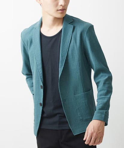 MKDJV67140 MK MICHEL KLEIN HOMME 【ラスト１】ラペルジャケットカーディガン