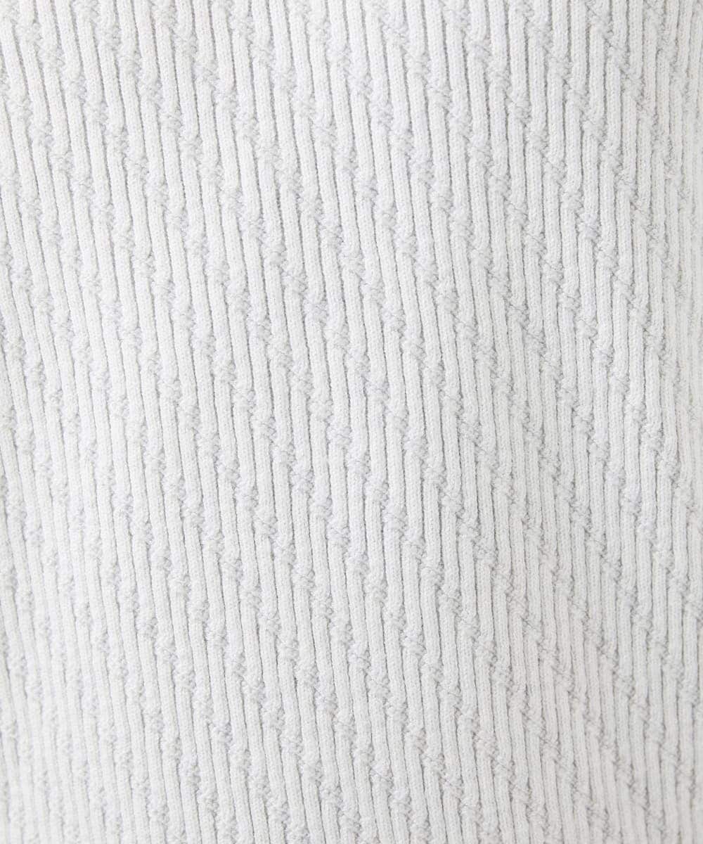 MKFAA60110 MK MICHEL KLEIN HOMME(MKミッシェルクランオム) 【残りわずか/在庫限り/洗濯機で洗える】Vネックニット/バイヤスへリンボン マスタード
