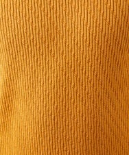 MKFAA60110 MK MICHEL KLEIN HOMME(MKミッシェルクランオム) 【残りわずか/在庫限り/洗濯機で洗える】Vネックニット/バイヤスへリンボン マスタード