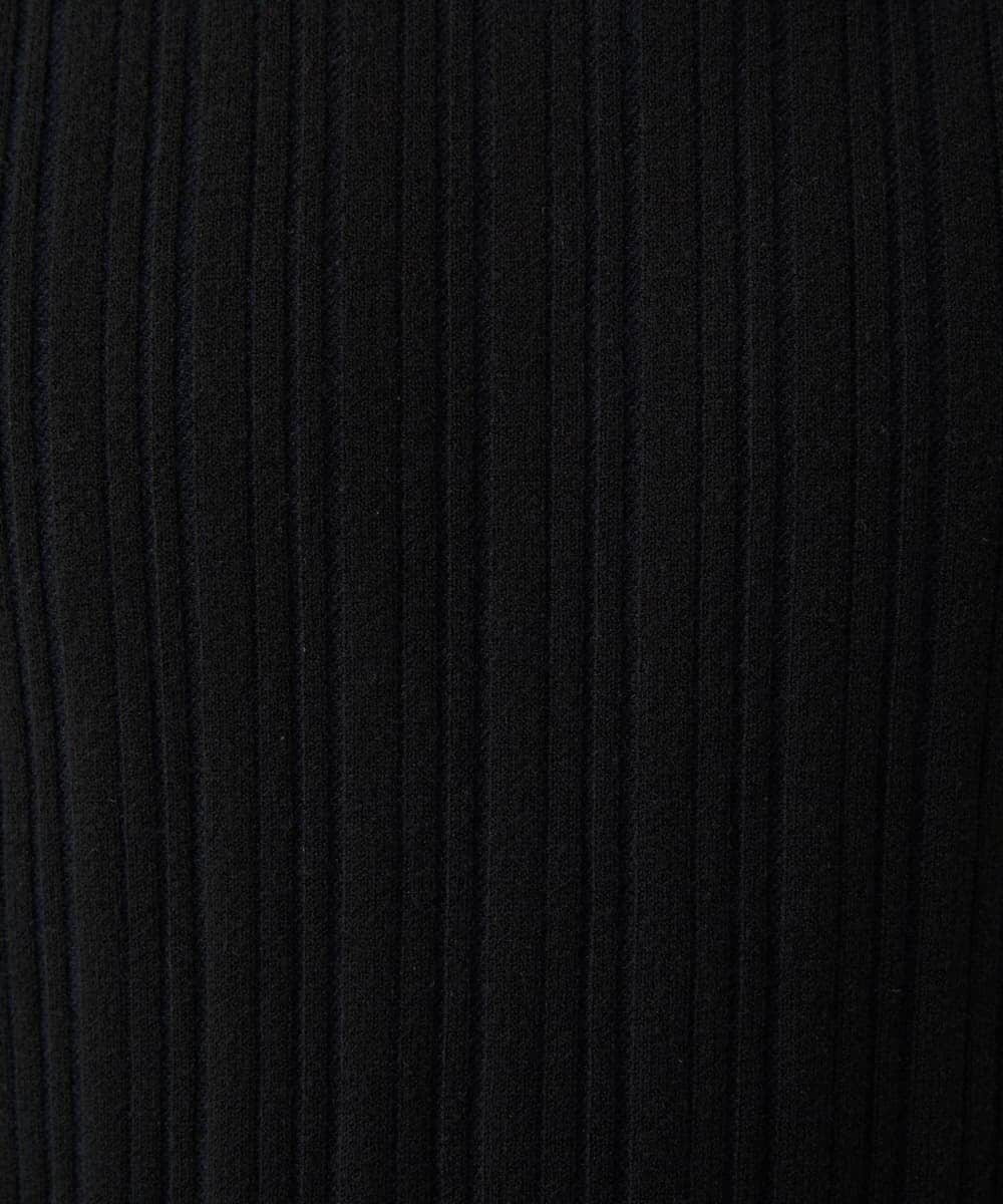 MKFAD63099 MK MICHEL KLEIN HOMME(MKミッシェルクランオム) 【クルーネック/洗濯機で洗える】ランダムタックストライプクルーネックニット ネイビー