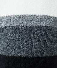 MKFAF25095 MK MICHEL KLEIN HOMME(MKミッシェルクランオム) 【洗える/ソフトタッチ】プルオーバーニット / フェザーヤーン ブラック