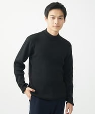 MKFDA66089 MK MICHEL KLEIN HOMME(MKミッシェルクランオム) 【残りわずか！/在庫限り】モックネックニット/綿タッチポリエステル グレー
