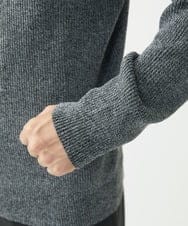 MKFDA66089 MK MICHEL KLEIN HOMME(MKミッシェルクランオム) 【残りわずか！/在庫限り】モックネックニット/綿タッチポリエステル グレー