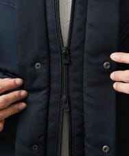 MKJAA22450 MK MICHEL KLEIN HOMME(MKミッシェルクランオム) 【再入荷！/在庫限り】ダウンブルゾン / メモリークロス ネイビー