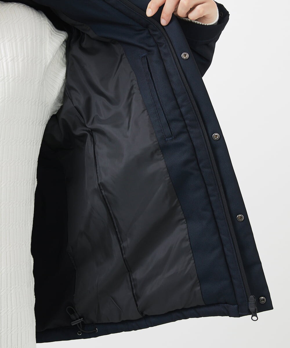 MKJAA22450 MK MICHEL KLEIN HOMME(MKミッシェルクランオム) 【再入荷！/在庫限り】ダウンブルゾン / メモリークロス ネイビー
