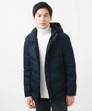 MKJAA22450 MK MICHEL KLEIN HOMME(MKミッシェルクランオム) 【再入荷！/在庫限り】ダウンブルゾン / メモリークロス ネイビー