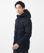 MKJAA22450 MK MICHEL KLEIN HOMME(MKミッシェルクランオム) 【再入荷！/在庫限り】ダウンブルゾン / メモリークロス ネイビー