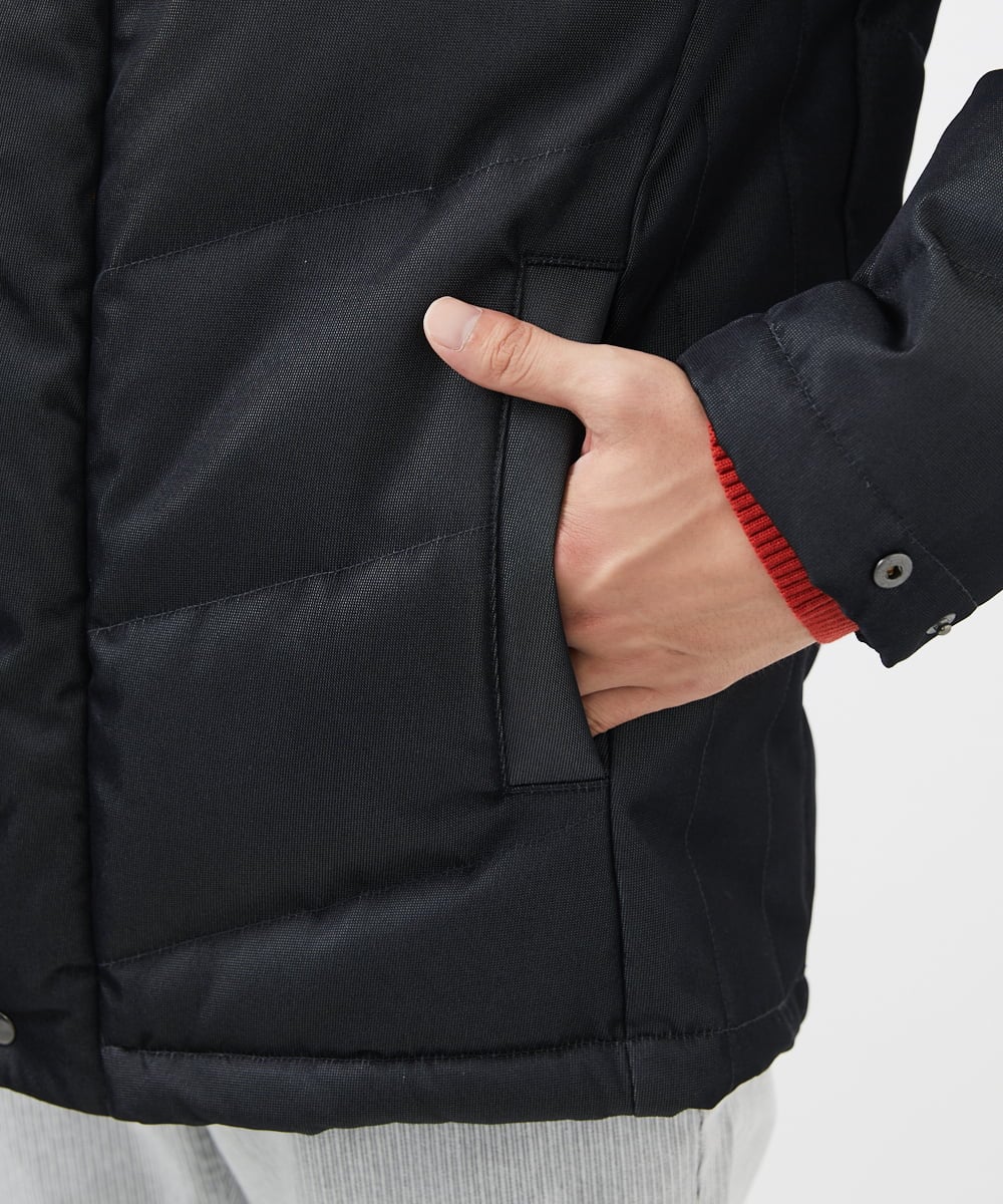 MKJAA22450 MK MICHEL KLEIN HOMME(MKミッシェルクランオム) 【再入荷！/在庫限り】ダウンブルゾン / メモリークロス ダークグレー