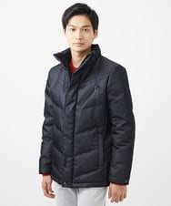 MKJAA22450 MK MICHEL KLEIN HOMME(MKミッシェルクランオム) 【再入荷！/在庫限り】ダウンブルゾン / メモリークロス ダークグレー