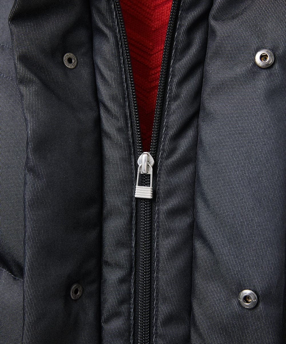 MKJAA22450 MK MICHEL KLEIN HOMME(MKミッシェルクランオム) 【再入荷！/在庫限り】ダウンブルゾン / メモリークロス ダークグレー