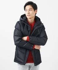 MKJAA22450 MK MICHEL KLEIN HOMME(MKミッシェルクランオム) 【再入荷！/在庫限り】ダウンブルゾン / メモリークロス ダークグレー
