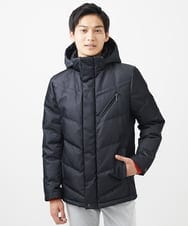 MKJAA22450 MK MICHEL KLEIN HOMME(MKミッシェルクランオム) 【再入荷！/在庫限り】ダウンブルゾン / メモリークロス ダークグレー