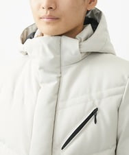 MKJAA23310 MK MICHEL KLEIN HOMME(MKミッシェルクランオム) 【残りわずか/在庫限り！】LANATEC ECOダウンブルゾン  アイボリー