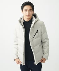 MKJAA23310 MK MICHEL KLEIN HOMME(MKミッシェルクランオム) 【残りわずか/在庫限り！】LANATEC ECOダウンブルゾン  アイボリー