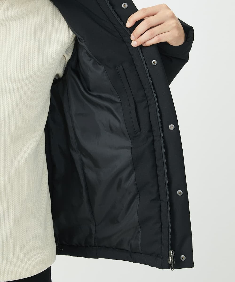 MKJAA23310 MK MICHEL KLEIN HOMME(MKミッシェルクランオム) 【残りわずか/在庫限り！】LANATEC ECOダウンブルゾン  ブラック