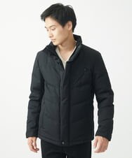 MKJAA23310 MK MICHEL KLEIN HOMME(MKミッシェルクランオム) 【残りわずか/在庫限り！】LANATEC ECOダウンブルゾン  ブラック