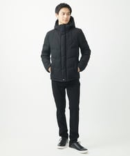 MKJAA23310 MK MICHEL KLEIN HOMME(MKミッシェルクランオム) 【残りわずか/在庫限り！】LANATEC ECOダウンブルゾン  ブラック