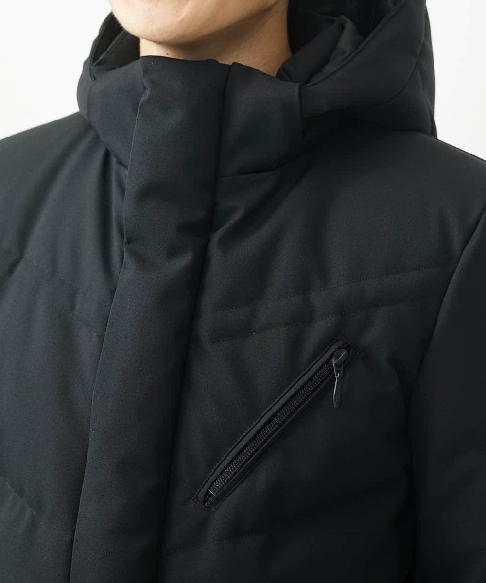 MKJAA23310 MK MICHEL KLEIN HOMME(MKミッシェルクランオム) 【残りわずか/在庫限り！】LANATEC ECOダウンブルゾン  ブラック