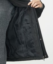 MKJAC18290 MK MICHEL KLEIN HOMME(MKミッシェルクランオム) 【再入荷！/ラスト１/LLサイズのみ】フェイクレイヤード中綿ブルゾン/ビンテージワッシャー グレー